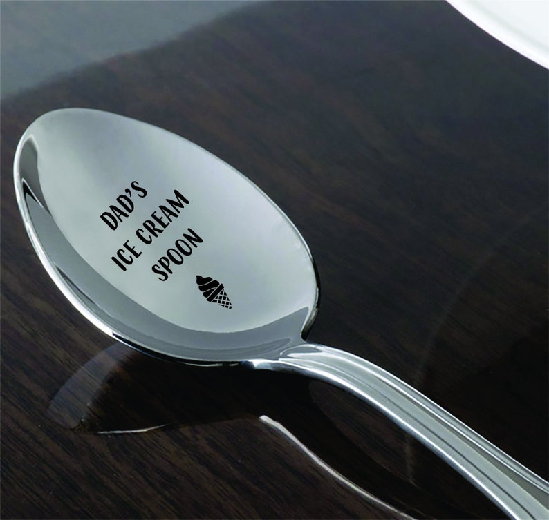 Custom name Engraved Spoon Engraved Teaspoon Your Text Here Etsy