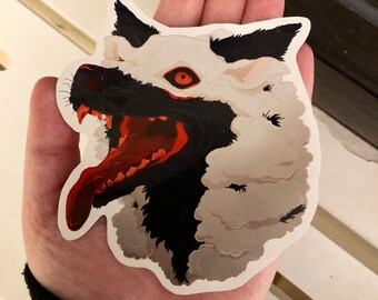 Growth - 10 cm x 8.5 cm / 3.9" x 3.3” Vinyl sticker