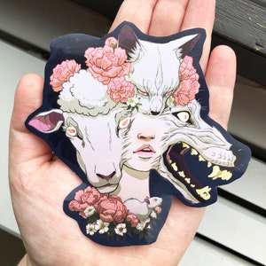 Moja natura – naklejka winylowa 10 cm x 10 cm / 3,9 x 3,9”