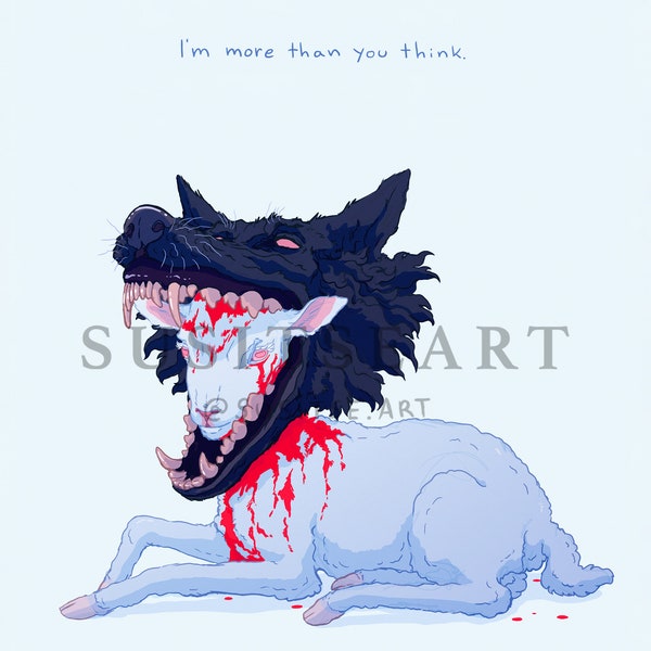 More - A4 / 11.7" x 8.27" AND A5 / 8.27 x 5.83 Art Print