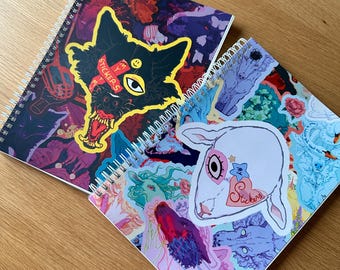 Reusable Sticker book + Gift Sticker – 2 Designs