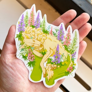 Summer - 9.4 cm x 12.1 cm / 3.7" x 4.8” Vinyl sticker