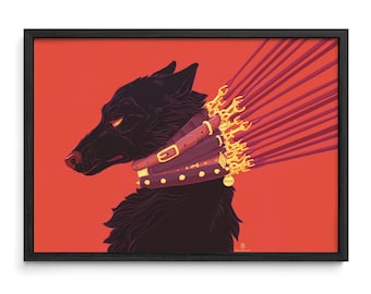 Pressure – Framed or Unframed art print / From A5 to A0 size