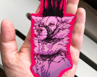 Ruler – 11.5 cm x 5.6 cm / 4.5 x 2.2" Vinyl sticker