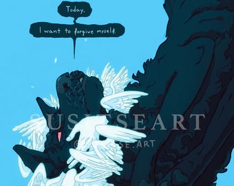 Today - A4 / 11.7" x 8.27" Art Print