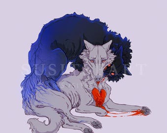 Sabotage - A4 / 11.7" x 8.27" AND A5 / 8.27 x 5.83 Art Print