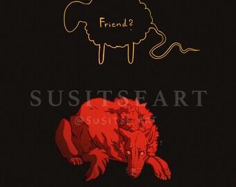In Return -  A5 / 8.27 x 5.83 Art Print, Sets or single prints