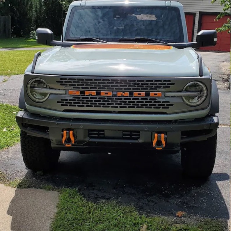 CUSTOM Bronco Vinyl Letters Overlays and Inlays for 2021 & Etsy