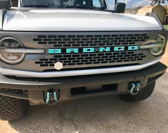 2021+ Ford Bronco and Bronco Sport Front Grille Letters Decal – V Squared  Auto Styling