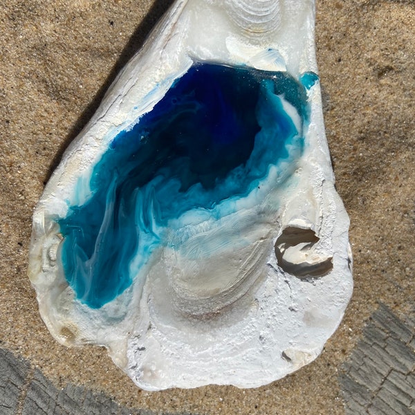 Oyster Shell Resin Etsy
