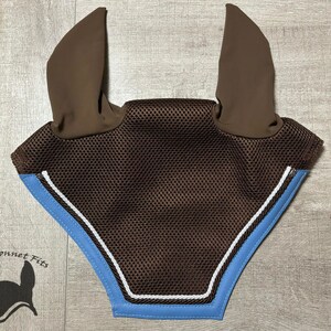 Air mesh Fly bonnet cob fly bonnet custom fly bonnet