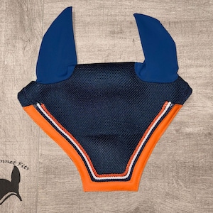 Pony size air mesh fly bonnet custom fly bonnet
