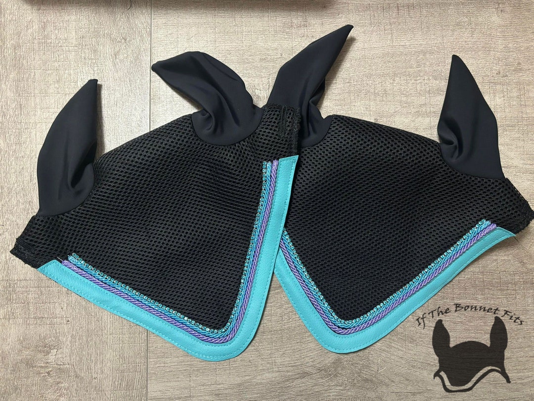 Small Pony Air Mesh Fly Bonnet Custom Fly Bonnet - Etsy
