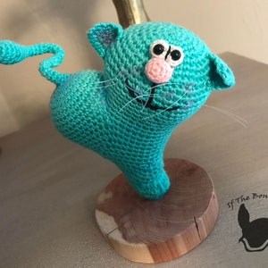 Cat stuff animal toy, amigurumi toy, crochet cat toy, cat toy
