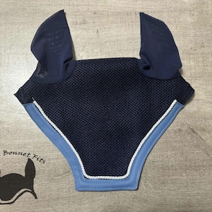 Pony size air mesh fly bonnet custom fly bonnet