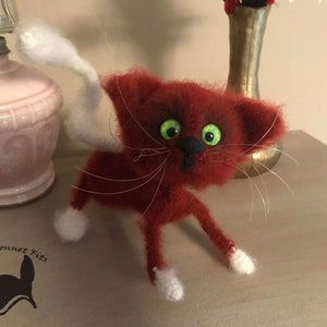 Cat stuff animal toy, amigurumi toy, crochet cat toy, cat toy