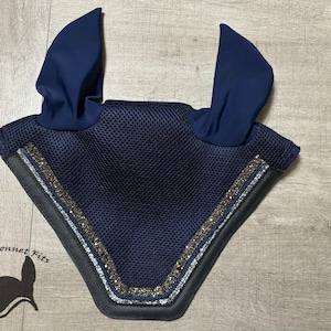 cob size fly bonnet custom air mesh fly bonnet