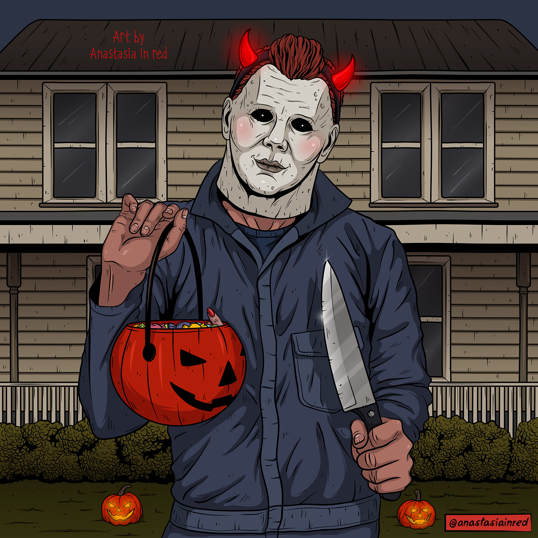 Michael Myers Fan Art Horror Movie Art Michael Myers vrogue.co