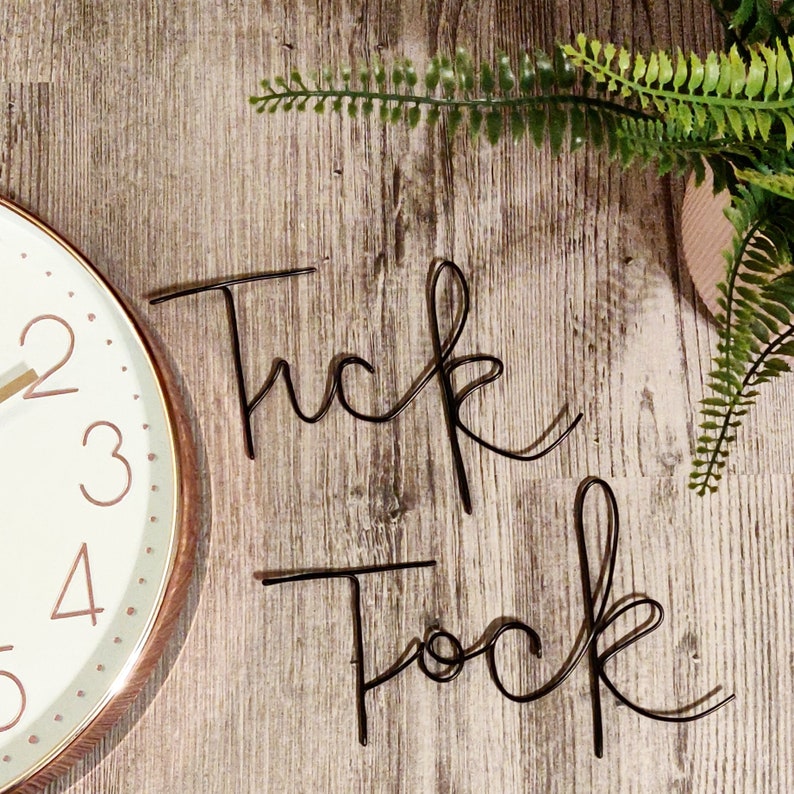 Wire Words Wall Art handmade to Order Etsy