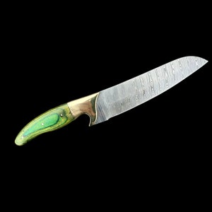 Beautiful Handmade Damascus Chef Knife Kitchen Knife For Mother Gift for Wedding Anniversary Gift Personalized Gift for Him Handmade Gift