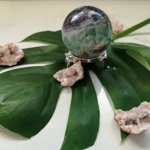 Rainbow Fluorite Sphere