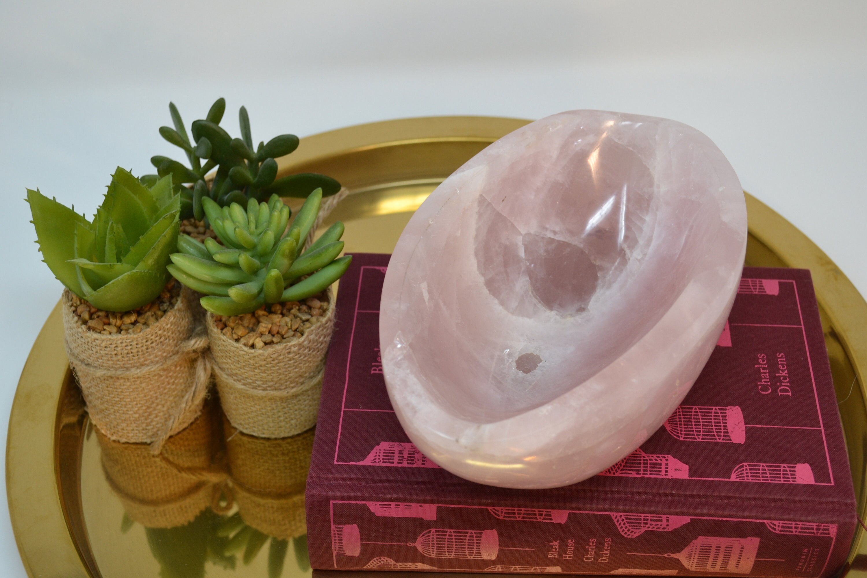 pink quartz bowl pink quartz bowl