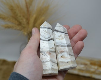 Zebra Calcite Tower Set (B10 + B14)