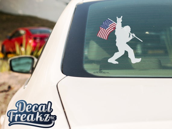 Big Foot Sasquatch Walking Sticker Decal **Various Sizes & Colours** Big Foot Sasquatch Walking Sticker Decal **Various Sizes & Colours**