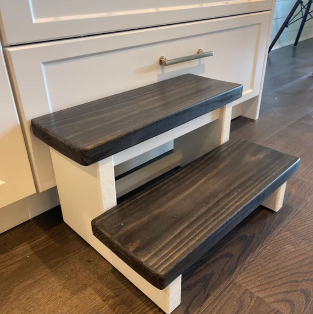 Wooden step stool for adults discount