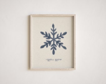 Winter Snowflake- I Smell Snow
