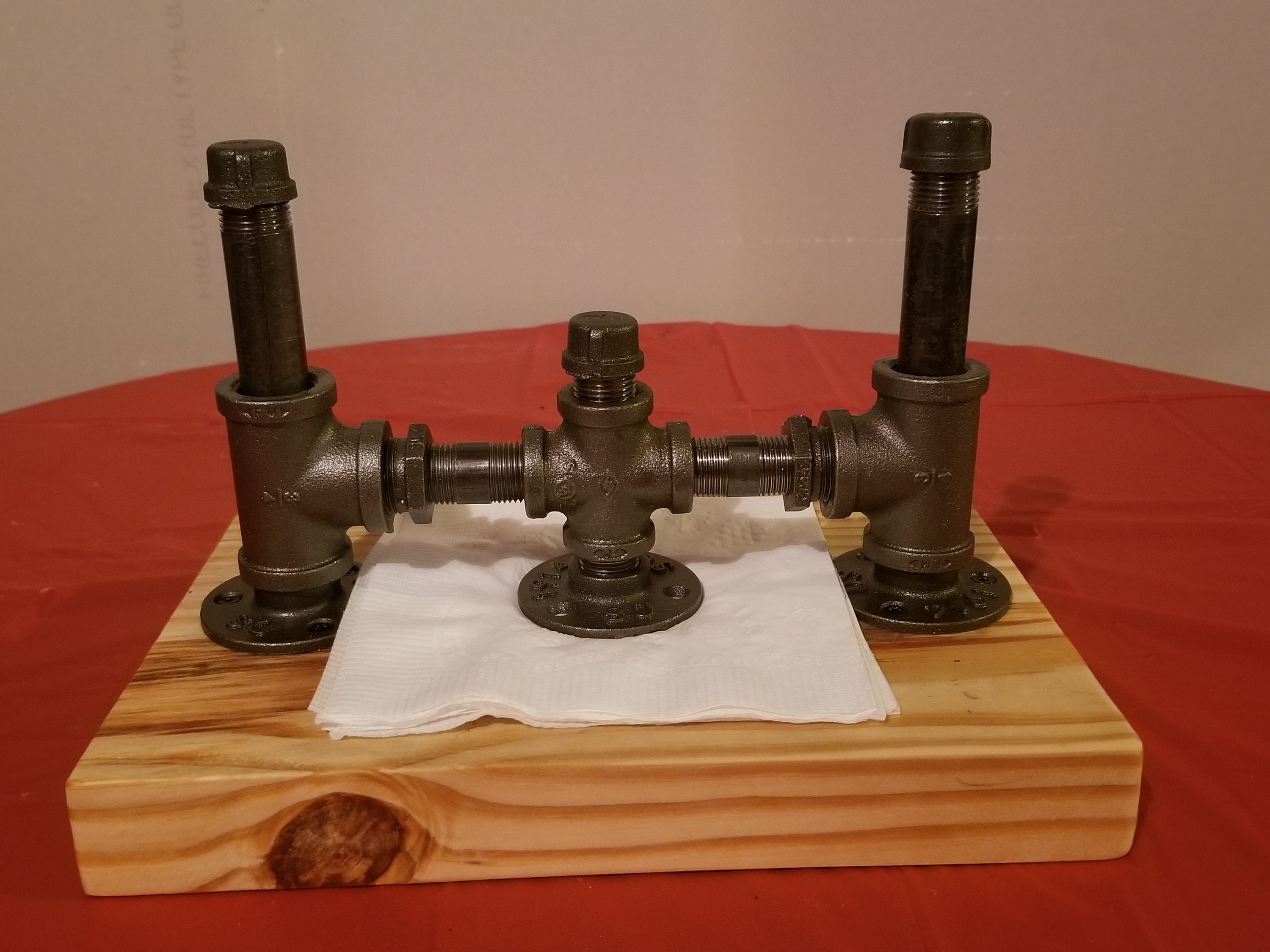 Pipe Napkin Holder Etsy