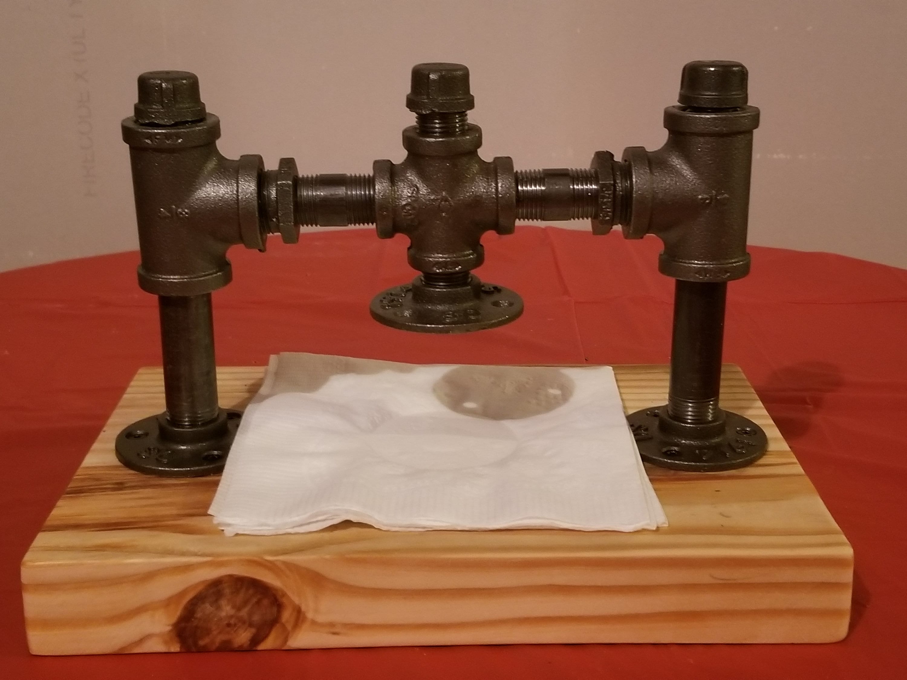 Pipe Napkin Holder Etsy