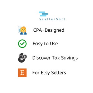 3 Automated Templates: Tax + Income Statement + COGS | CPA-Designed (Sales, Expenses, COGS Tracking) Spreadsheet Bookkeeping Printable Plan
