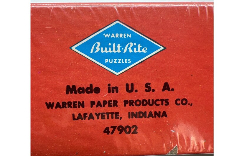 Vintage Warren Built Rite 27 X30 1000 Pieces 1974 NIB Jigsaw Puzzle - Etsy