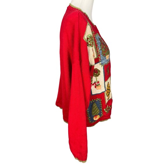 Vintage Heirloom Collectible Ugly Red Christmas S… - image 6