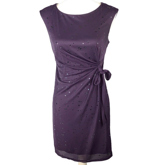 Vintage R&K Originals Petite Sleeveless Sparkle D… - image 1