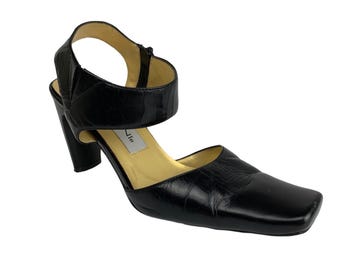 Vintage Bellini Schwarze Heels | 90er Jahre Pumps | Klassische Damenschuhe
