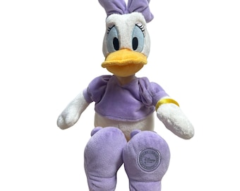 Vintage Disney Store Mickey Mouse Daisy Duck Soft Toy Stuffed Animal Plush Toy