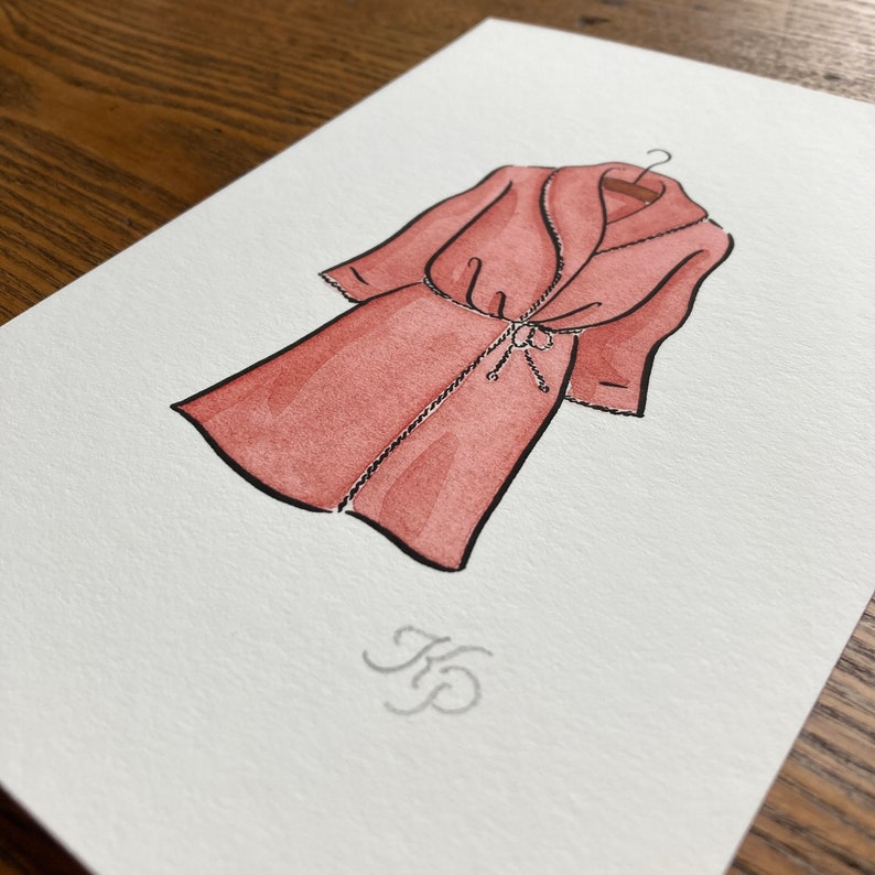 Eloise at the Plaza Robe Print | 5x7 Print | Eloise Bathrobe Art Print ...
