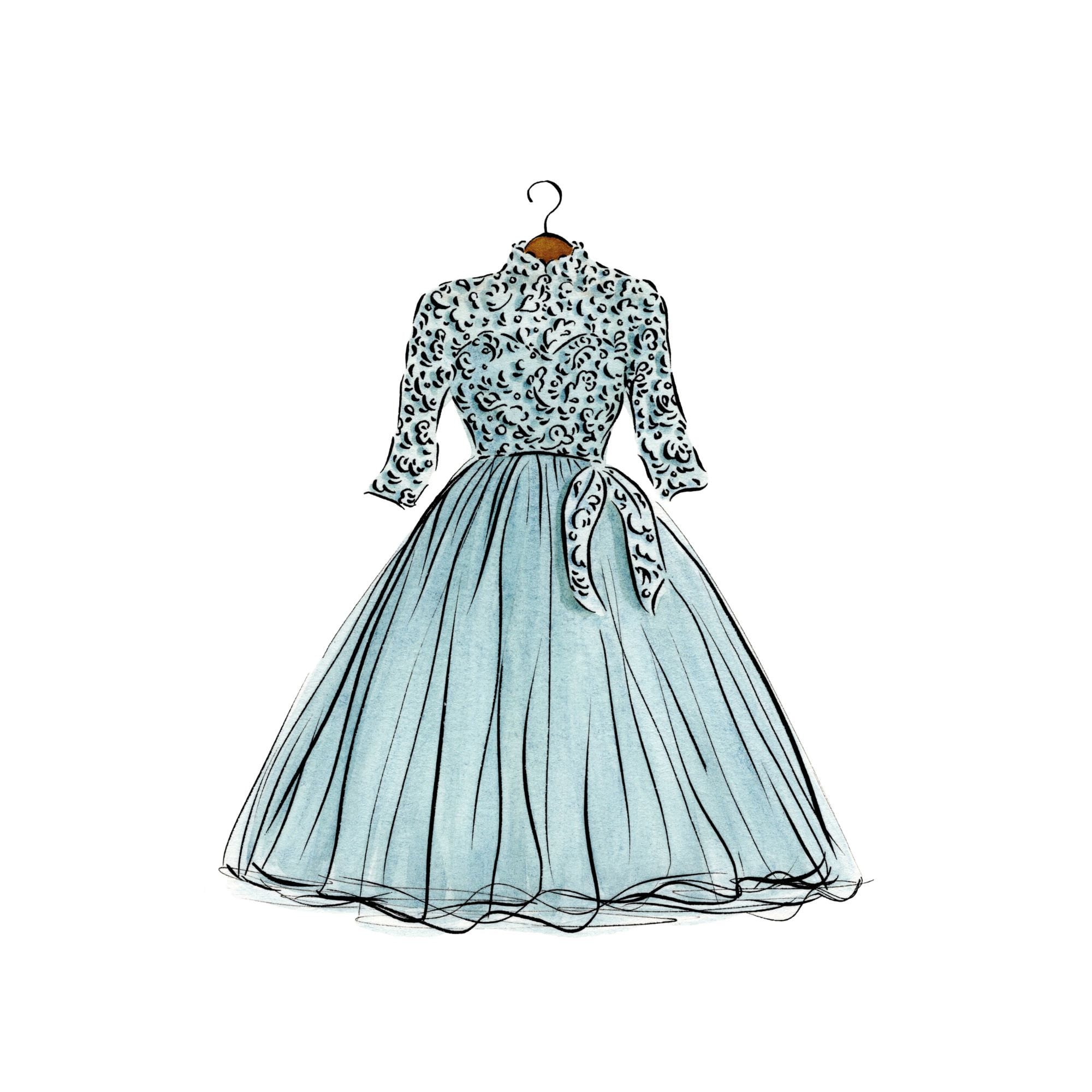 sisters white christmas dress My 1950s "White Christmas" Dress Reproduction