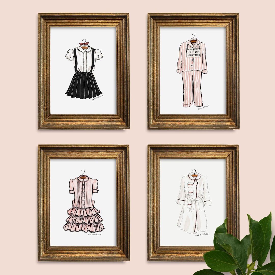 Set of 4 Unframed Eloise at the Plaza Prints | 5x7 Eloise Plaza Prints ...