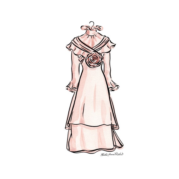 My Fair Lady Pink Dress Print | Audrey Hepburn Dress | Eliza Doolittle My  Fair Lady Dress | Old Hollywood Dress | Audrey Hepburn Wall Art - Etsy