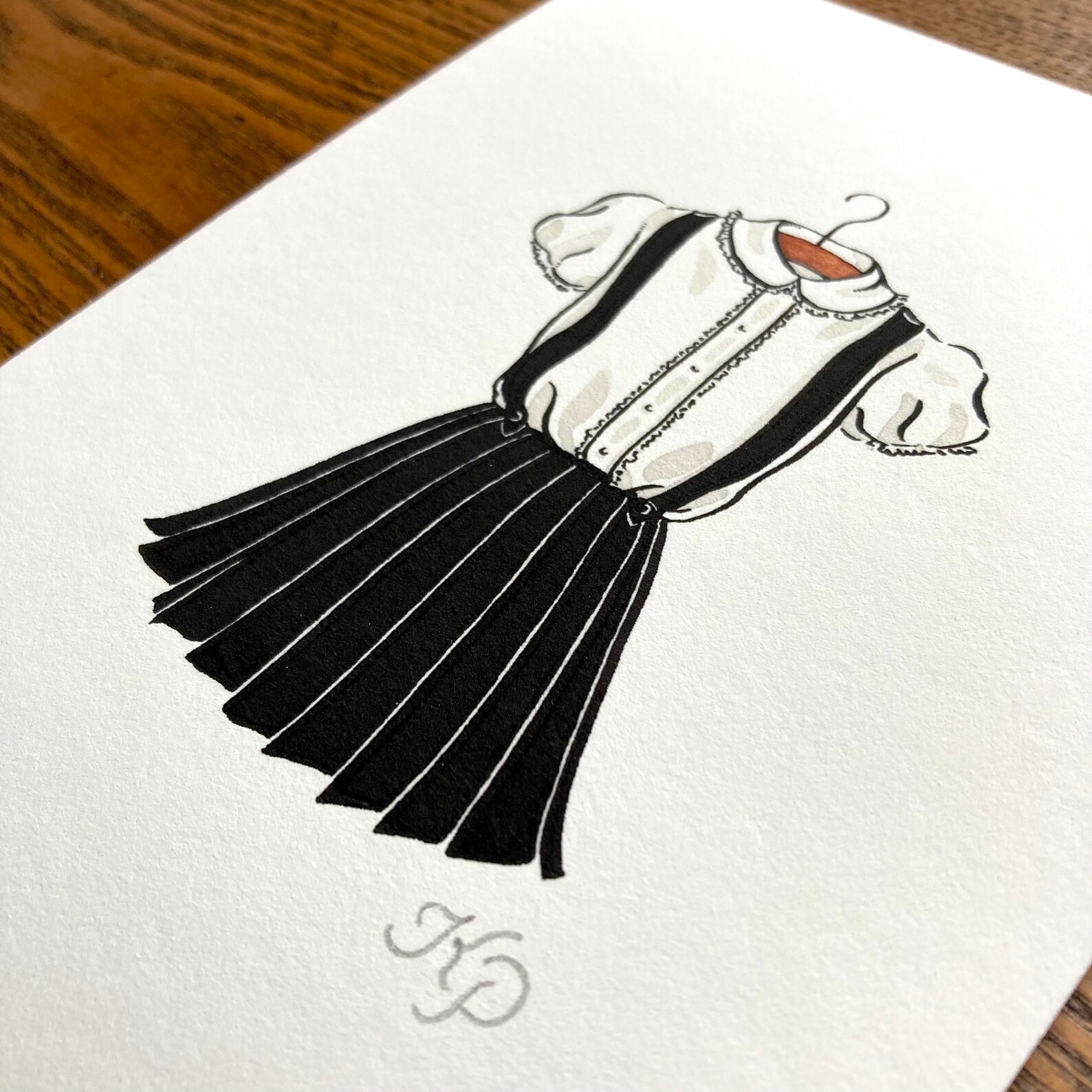 Eloise Outfit Art Print | 5x7 Art | Eloise at the Plaza Print | Eloise ...