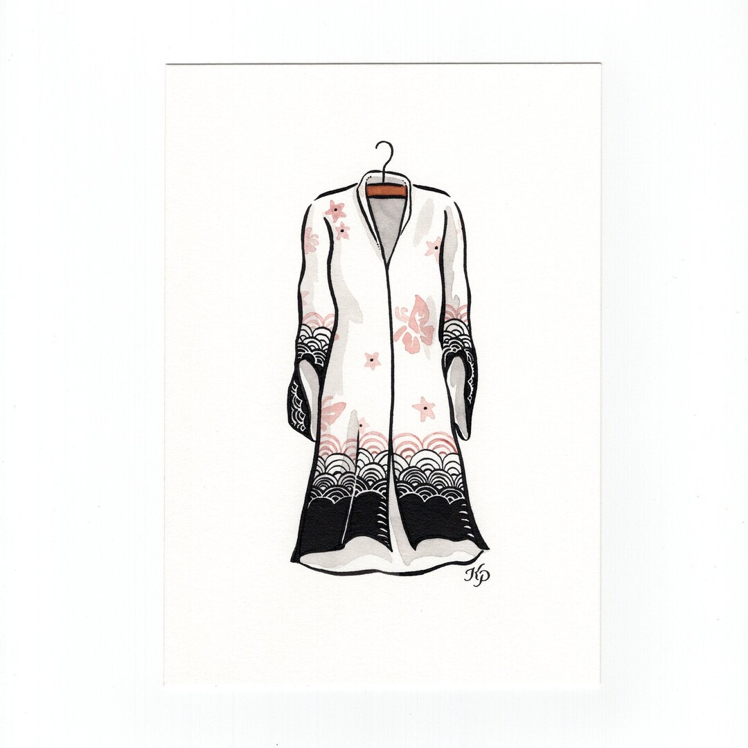 Nanny's Robe | Eloise at the Plaza Art | Original 5x7 Watercolor ...