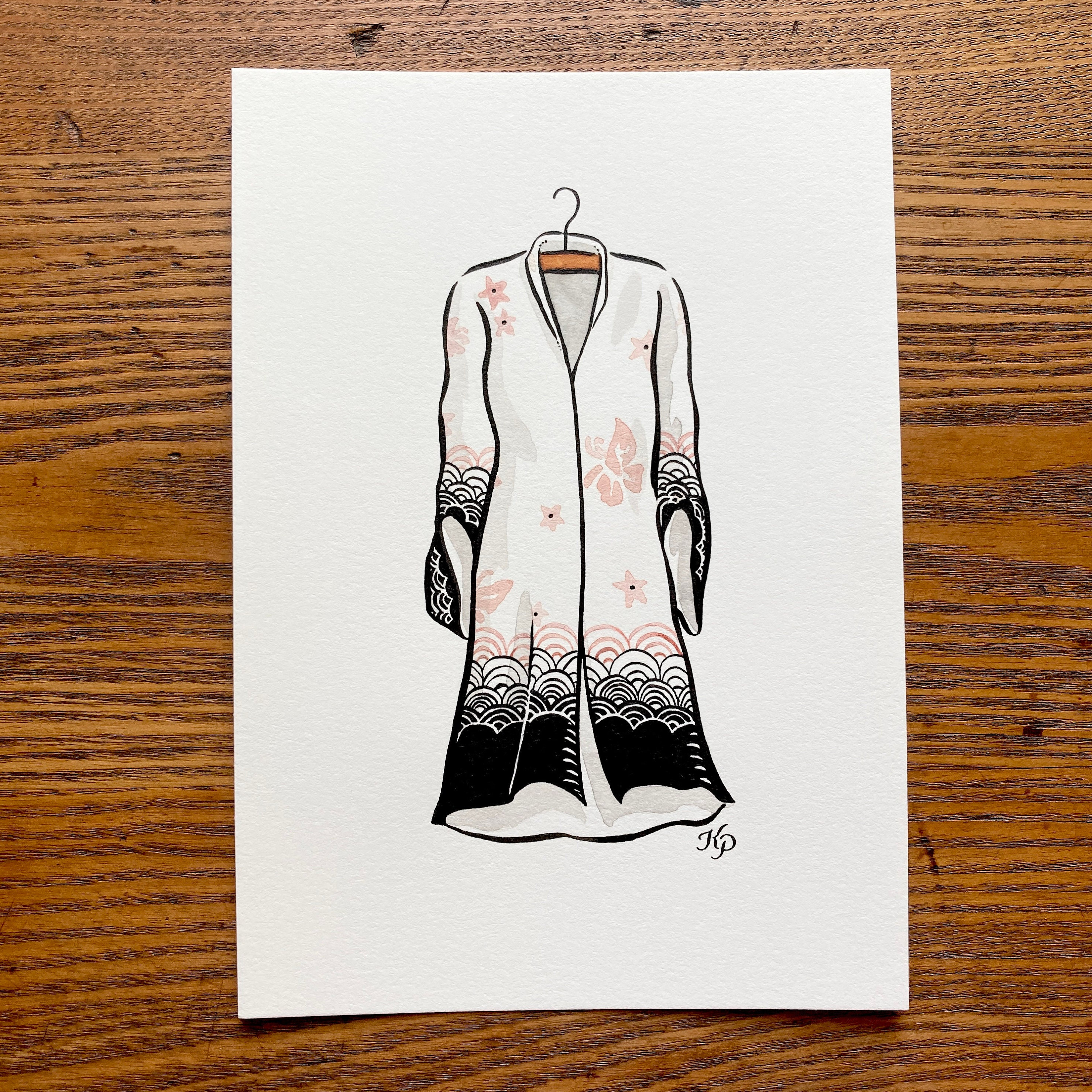 Nanny's Robe | Eloise at the Plaza Art | Original 5x7 Watercolor ...