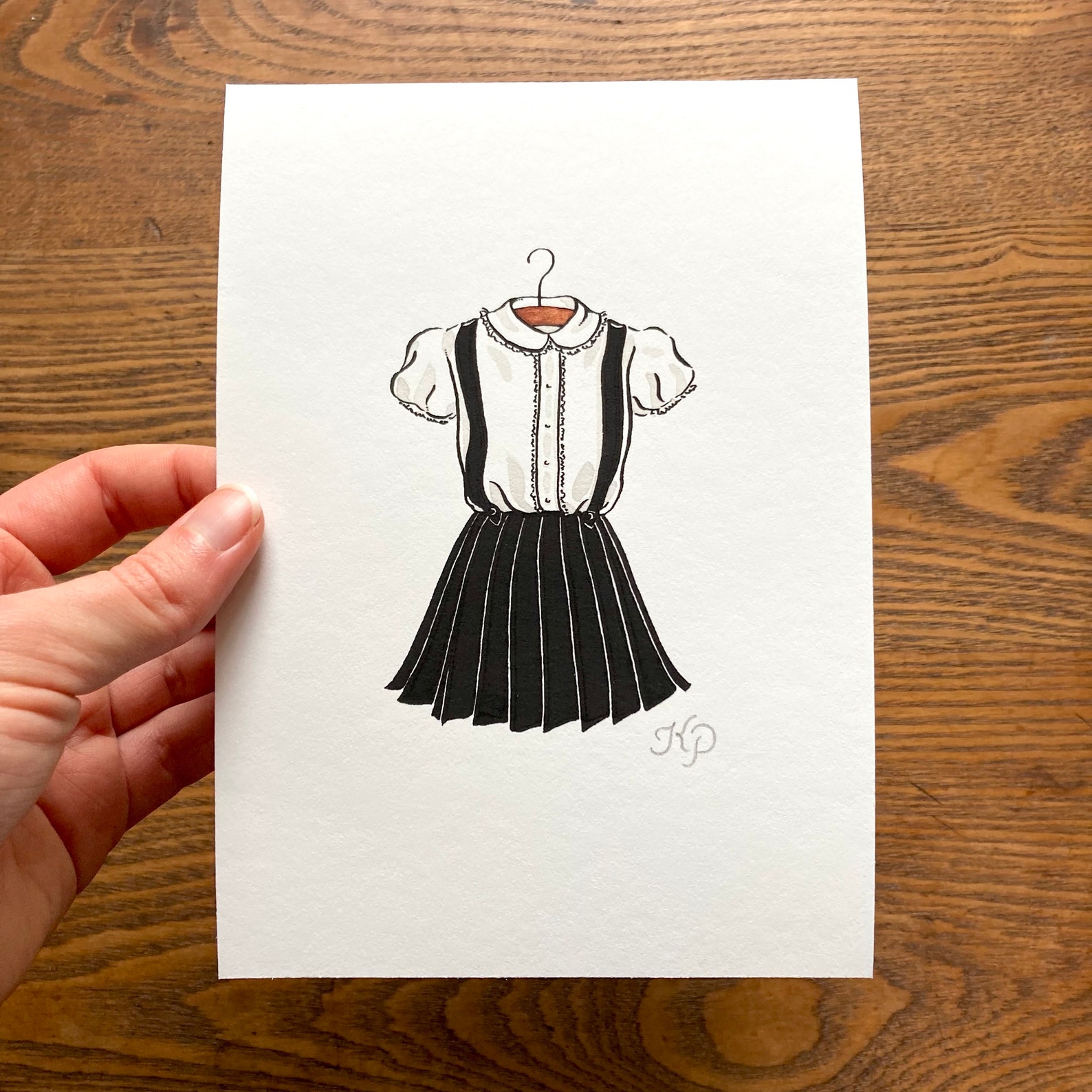 Eloise Outfit Art Print | 5x7 Art | Eloise at the Plaza Print | Eloise ...