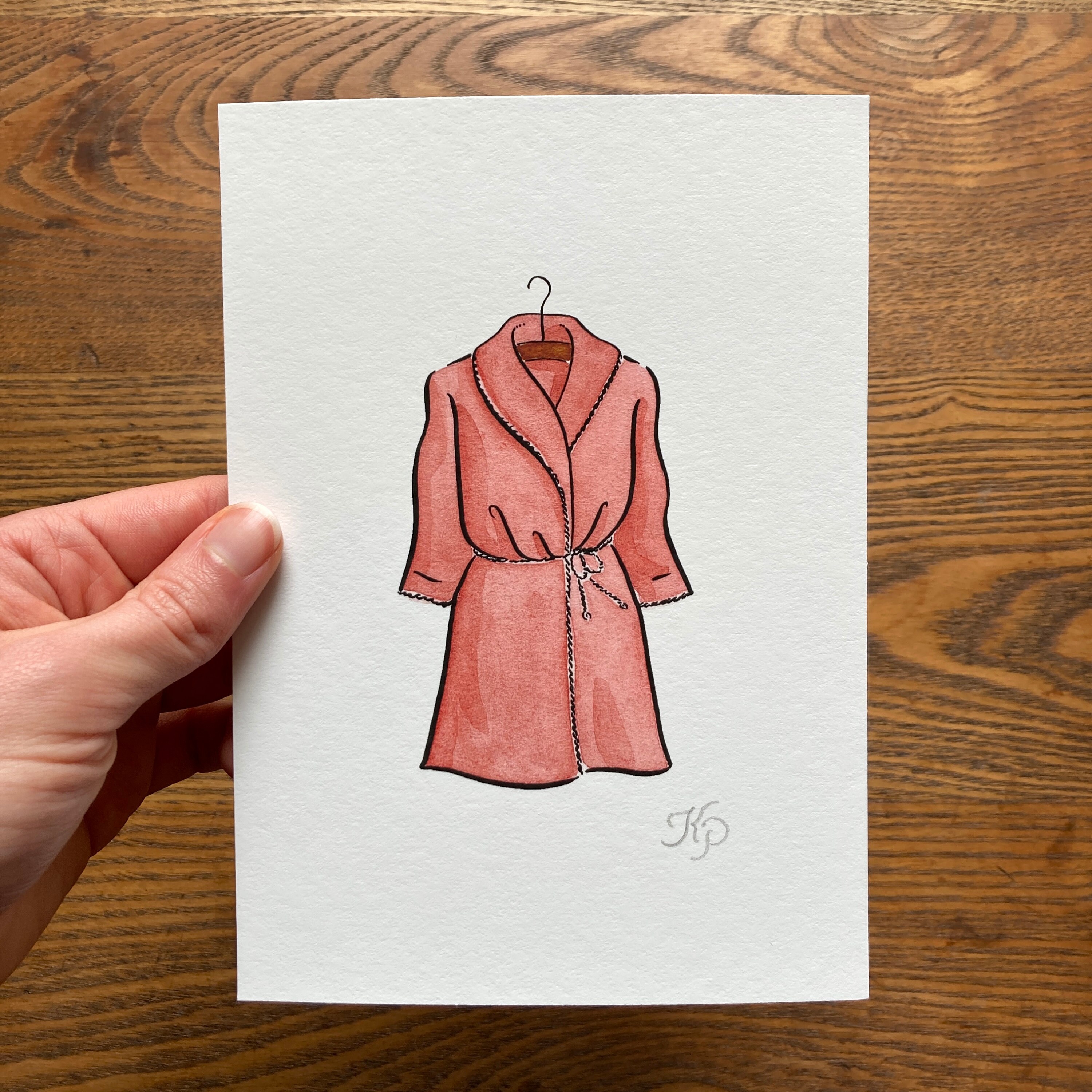 Eloise at the Plaza Robe Print | 5x7 Print | Eloise Bathrobe Art Print ...