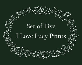 I Love Lucy Blue Polka Dot Dress Christmas Ornament - Etsy