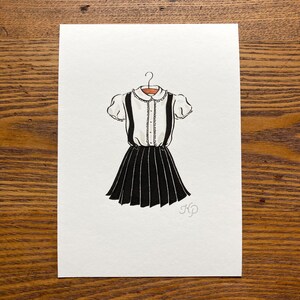 Eloise Outfit Art Print | 5x7 Art | Eloise at the Plaza Print | Eloise ...