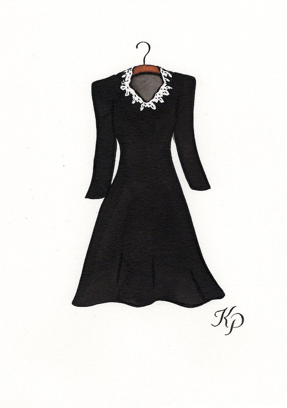 black christmas dress